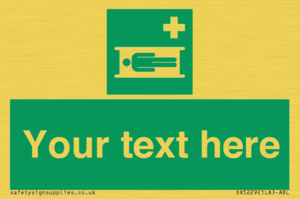 Custom Stretcher Sign